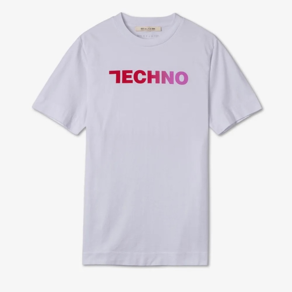 1017 Alyx 9sm SSENSE Exclusive Techno T-Shirt Top rare